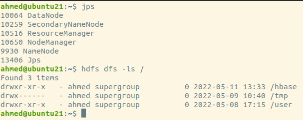 HDFS Basic Operations 